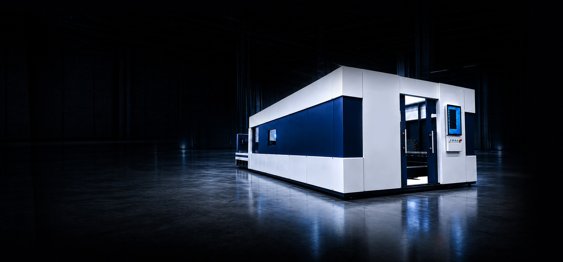 Оптоволоконный лазерный станок закрытого типа DMM 6015AL (6000W) главное фото