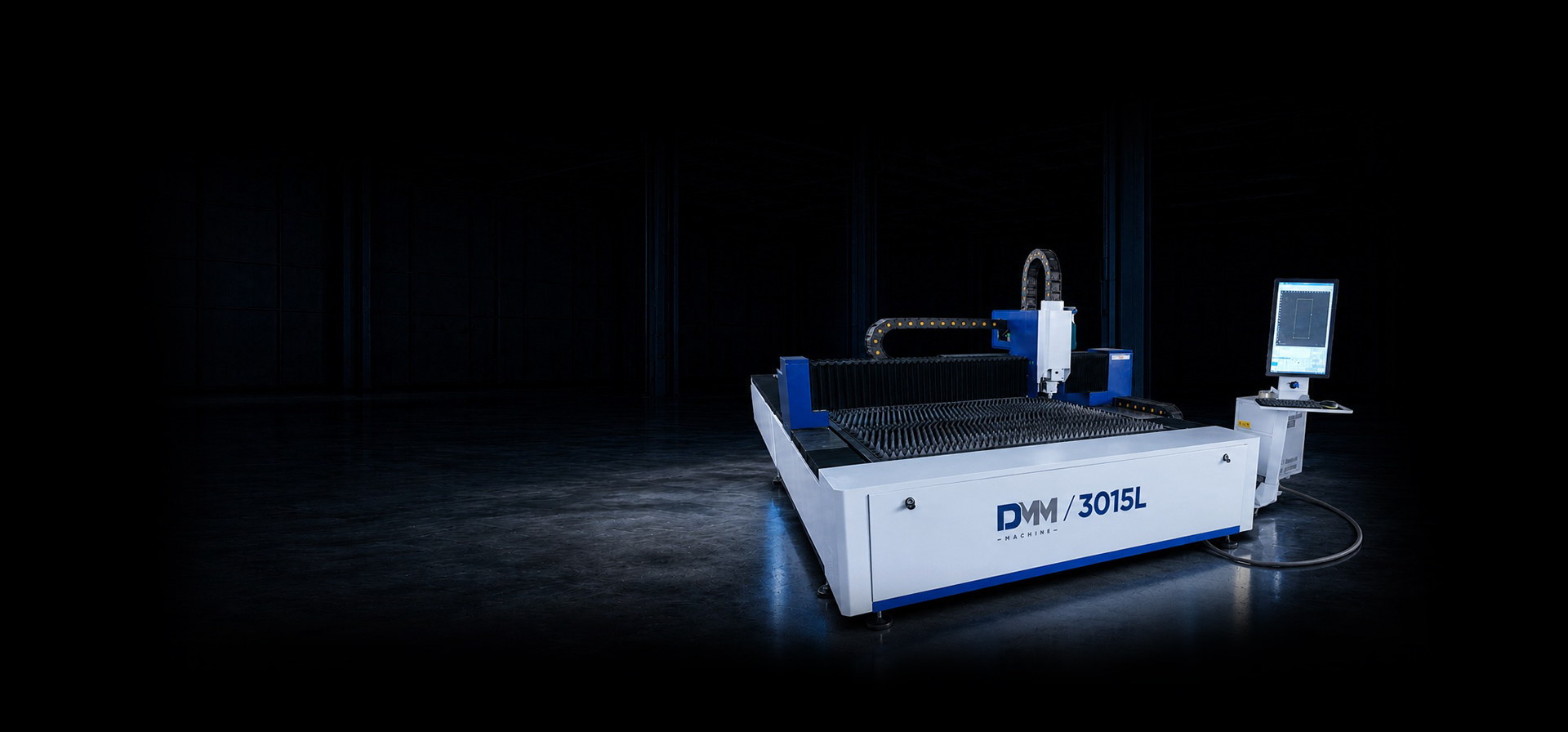 Оптоволоконный лазерный станок DMM 3015L (1500W) главное фото
